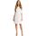 Textil Ženy Krátké šaty Stylove Dámské mini šaty Herzenes S113 ecru Bílá