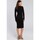 Textil Ženy Krátké šaty Stylove Dámské midi šaty Essylte S152 černá Černá