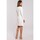 Textil Ženy Krátké šaty Stylove Dámské mini šaty Nifar S217 ecru Bílá