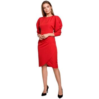 Stylove Krátké šaty Dámské společenské šaty Avalt S284 červená - Červená