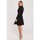 Textil Ženy Krátké šaty Makover Dámské mini šaty Clariwse K138 černá Černá