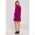 Textil Ženy Krátké šaty Makover Dámské mini šaty Astondole K148 rubínová Růžová
