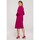 Textil Ženy Krátké šaty Stylove Dámské mini šaty Annangaine S318 švestková Růžová