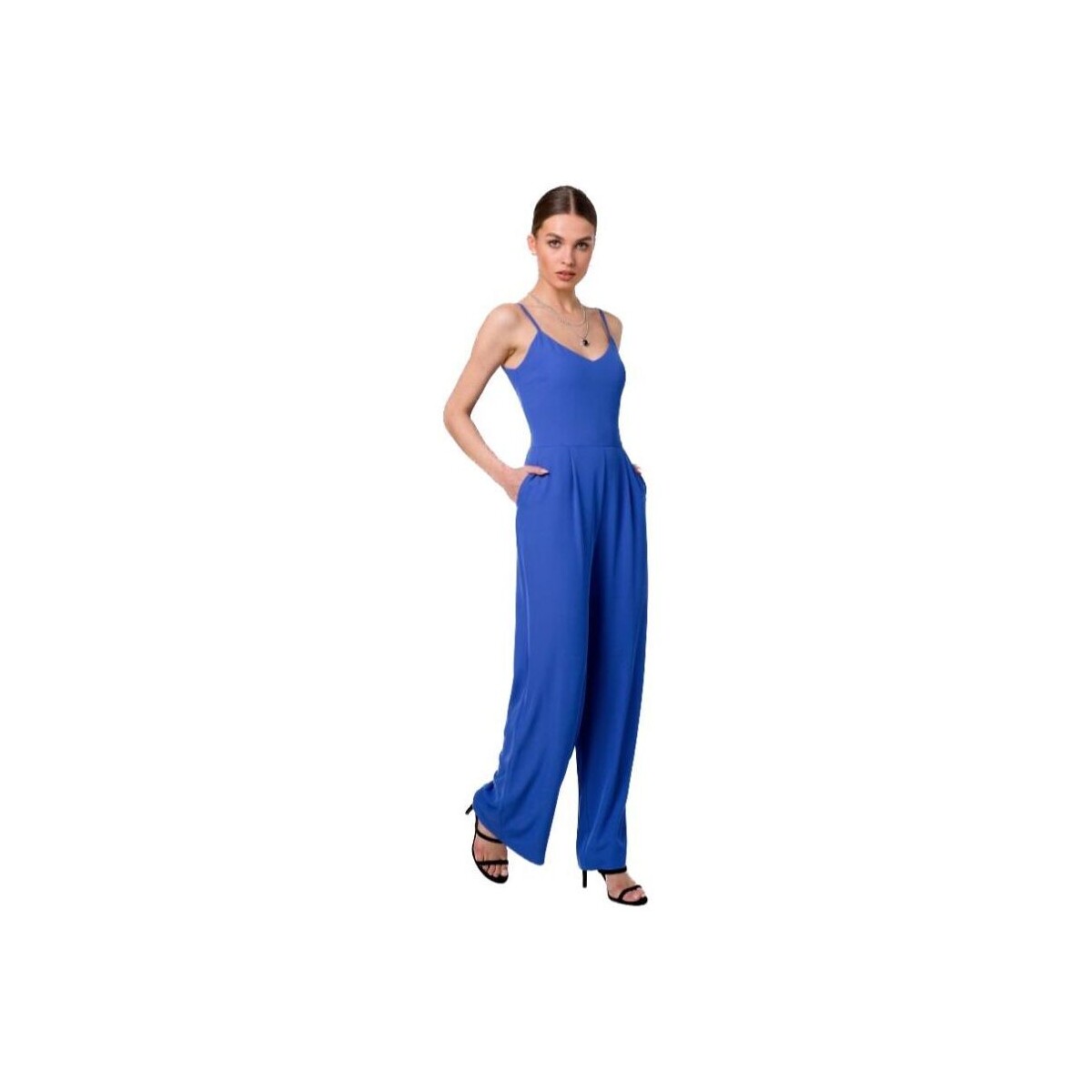 Textil Ženy Overaly / Kalhoty s laclem Stylove Dámský overal Condwines S333 nebesky modrá Modrá