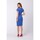 Textil Ženy Krátké šaty Stylove Dámské mini šaty Lyoth S336 nebesky modrá Modrá