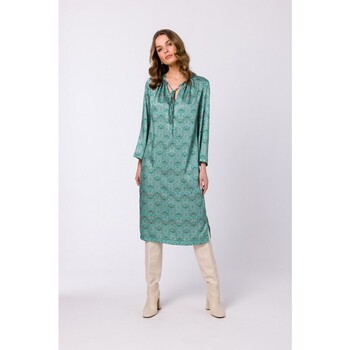 Textil Ženy Krátké šaty Stylove Dámské mini šaty Seka S338 světle zelená Zelená