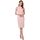 Textil Ženy Krátké šaty Stylove Dámské mini šaty Lilott S342 pudrová růžová Růžová
