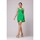 Textil Ženy Krátké šaty Makover Dámské mini šaty Elaice K159 světle zelená Zelená