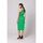 Textil Ženy Krátké šaty Makover Dámské midi šaty Lynedamor K160 světle zelená Zelená