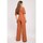 Textil Ženy Overaly / Kalhoty s laclem Stylove Dámský overal Prylott S285 oranžová Oranžová