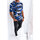 Textil Muži Trička s krátkým rukávem D Street Pánské tričko s krátkým rukávem Roputun modrá Tmavě modrá