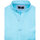 Textil Muži Košile s dlouhymi rukávy D Street Pánská košile s krátkým rukávem Brengist blankytná modř Modrá