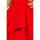 Textil Ženy Krátké šaty Numoco Dámské společenské šaty Laura červená Červená