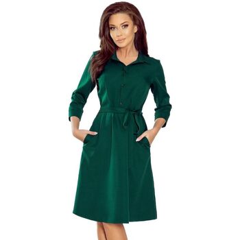 Numoco Krátké šaty Dámské mini šaty Sandy zelená - Zelená