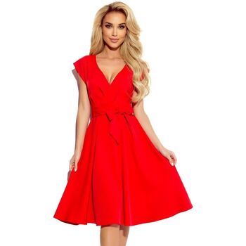 Numoco Krátké šaty Dámské společenské šaty Scarlett červená - Červená