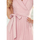Textil Ženy Krátké šaty Numoco Dámské mini šaty Wendy pudrová růžová Růžová