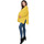 Textil Ženy Svetry / Svetry se zapínáním Peekaboo Dámský těhotenský kardigan Mulbonso hořčicová Žlutá