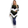 Textil Ženy Krátké šaty Peekaboo Dámské svetrové šaty Gaemlienguh khaki Bílá/Černá