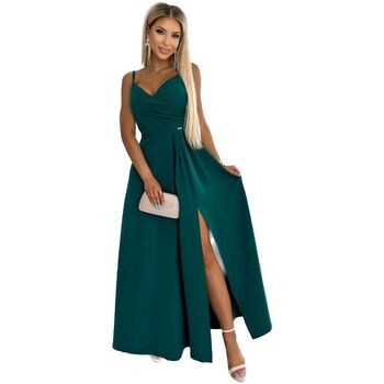 Numoco Krátké šaty Dámské společenské šaty Chiara zelená - Zelená