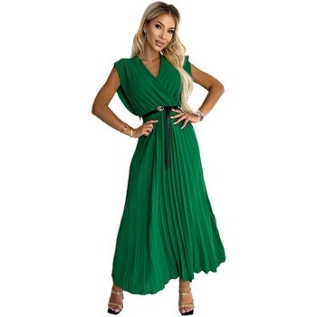 Textil Ženy Krátké šaty Numoco Dámské midi šaty Bagdewlwyd zelená Zelená