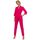 Textil Ženy Overaly / Kalhoty s laclem Made Of Emotion Dámský overal Andrenna M751 růžová Růžová