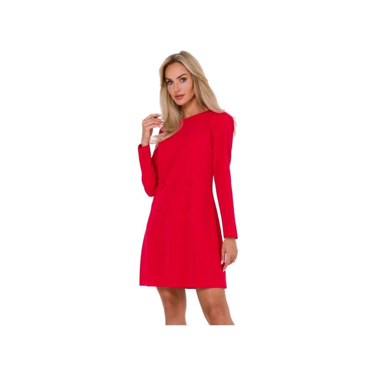Textil Ženy Krátké šaty Made Of Emotion Dámské mini šaty Ablivuh M753 červená Červená