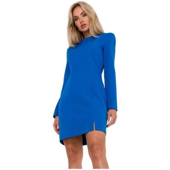 Textil Ženy Krátké šaty Made Of Emotion Dámské mini šaty Vezi M755 nebesky modrá Modrá