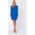 Textil Ženy Krátké šaty Made Of Emotion Dámské mini šaty Vezi M755 nebesky modrá Modrá