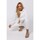 Textil Ženy Mikiny Made Of Emotion Dámská mikina s kapucí Khaphela M759 ecru Bílá