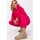 Textil Ženy Mikiny Made Of Emotion Dámská mikina s kapucí Khaphela M759 malinová Růžová