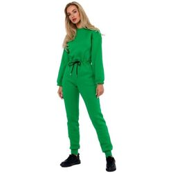 Textil Ženy Overaly / Kalhoty s laclem Made Of Emotion Dámský overal Zaca M763 světle zelená Zelená