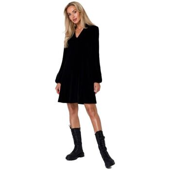 Textil Ženy Krátké šaty Made Of Emotion Dámské mini šaty Wonja M767 černá Černá