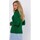 Textil Ženy Mikiny Made Of Emotion Dámský klasický svetr Andrellean M771 zelená Zelená