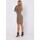 Textil Ženy Krátké šaty Made Of Emotion Dámské pletené šaty Sabine M773 béžová Béžová