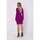 Textil Ženy Krátké šaty Made Of Emotion Dámské pletené šaty Sabine M773 purpurová Fialová