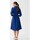 Textil Ženy Krátké šaty Stylove Dámské košilové šaty Camedes S351 chrpově modrá Tmavě modrá