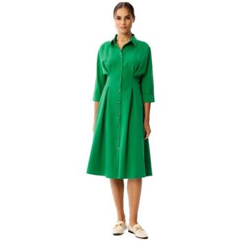 Textil Ženy Krátké šaty Stylove Dámské košilové šaty Camedes S351 světle zelená Zelená