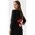 Textil Ženy Krátké šaty Stylove Dámské asymetrické šaty Spumados S354 černá Černá