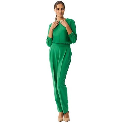 Textil Ženy Kalhoty Stylove Dámský overal Carlirides S355 světle zelená Zelená