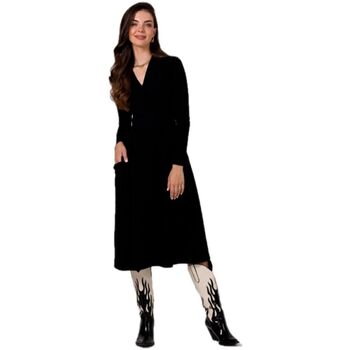 Textil Ženy Krátké šaty Bewear Dámské maxi šaty Colgrellam B266 černá Černá