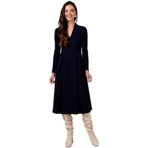 Textil Ženy Krátké šaty Bewear Dámské maxi šaty Colgrellam B266 navy Tmavě modrá