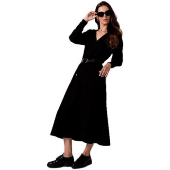 Bewear Krátké šaty Dámské maxi šaty Claudas B267 černá - Černá