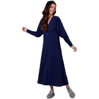 Bewear Krátké šaty Dámské maxi šaty Claudas B267 nebesky modrá - Modrá