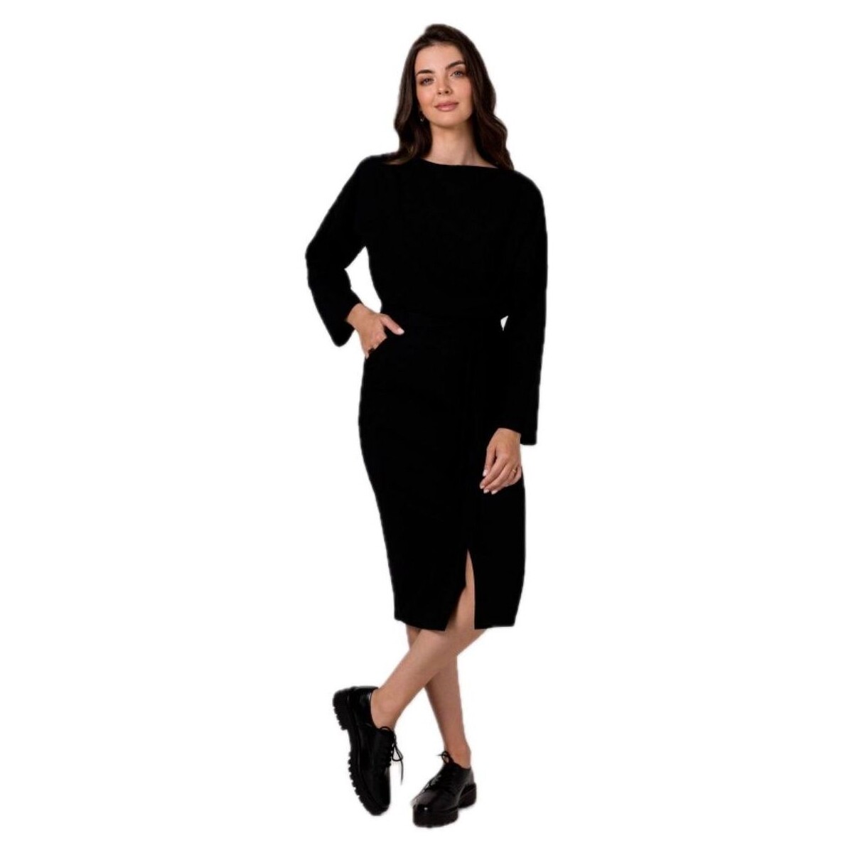 Textil Ženy Krátké šaty Bewear Dámské volnočasové šaty Cadwahan B269 černá Černá