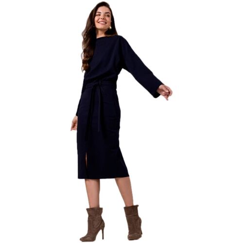 Textil Ženy Krátké šaty Bewear Dámské volnočasové šaty Cadwahan B269 navy Tmavě modrá