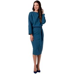 Textil Ženy Krátké šaty Bewear Dámské volnočasové šaty Cadwahan B269 mořská modrá Tmavě modrá