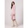 Textil Ženy Krátké šaty Bewear Dámské mikinové šaty Evrailes B270 pudrová růžová Růžová