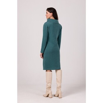 Bewear Dámské mikinové šaty Evrailes B270 tyrkysová Zelená