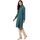 Textil Ženy Krátké šaty Bewear Dámské mikinové šaty Evrailes B270 tyrkysová Zelená