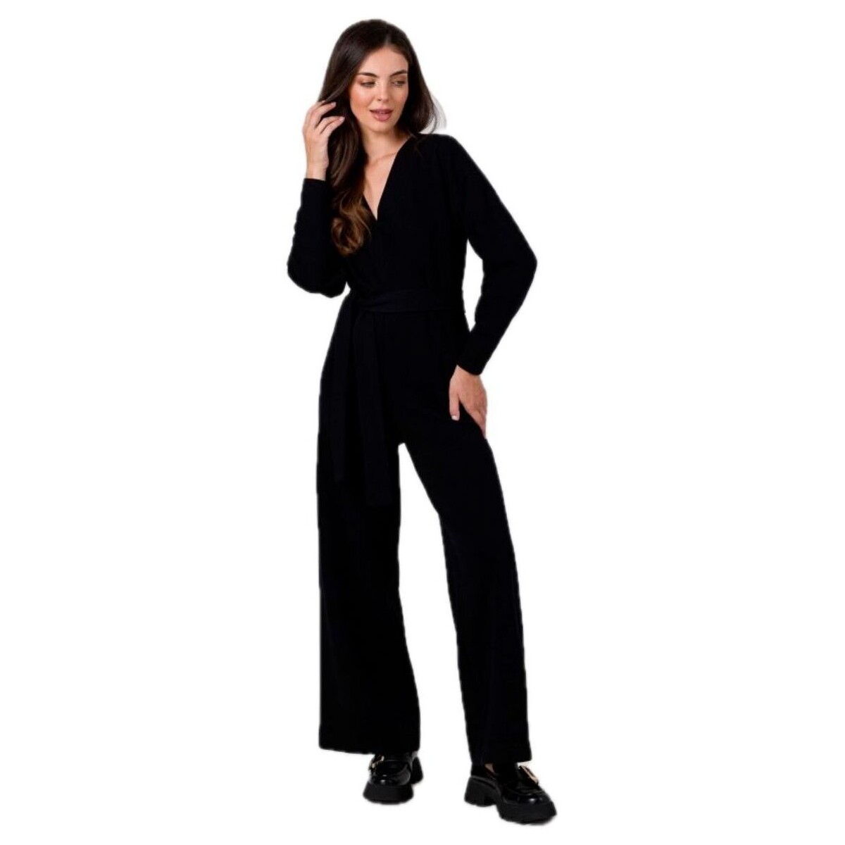 Textil Ženy Overaly / Kalhoty s laclem Bewear Dámský overal Pardeiz B272 černá Černá